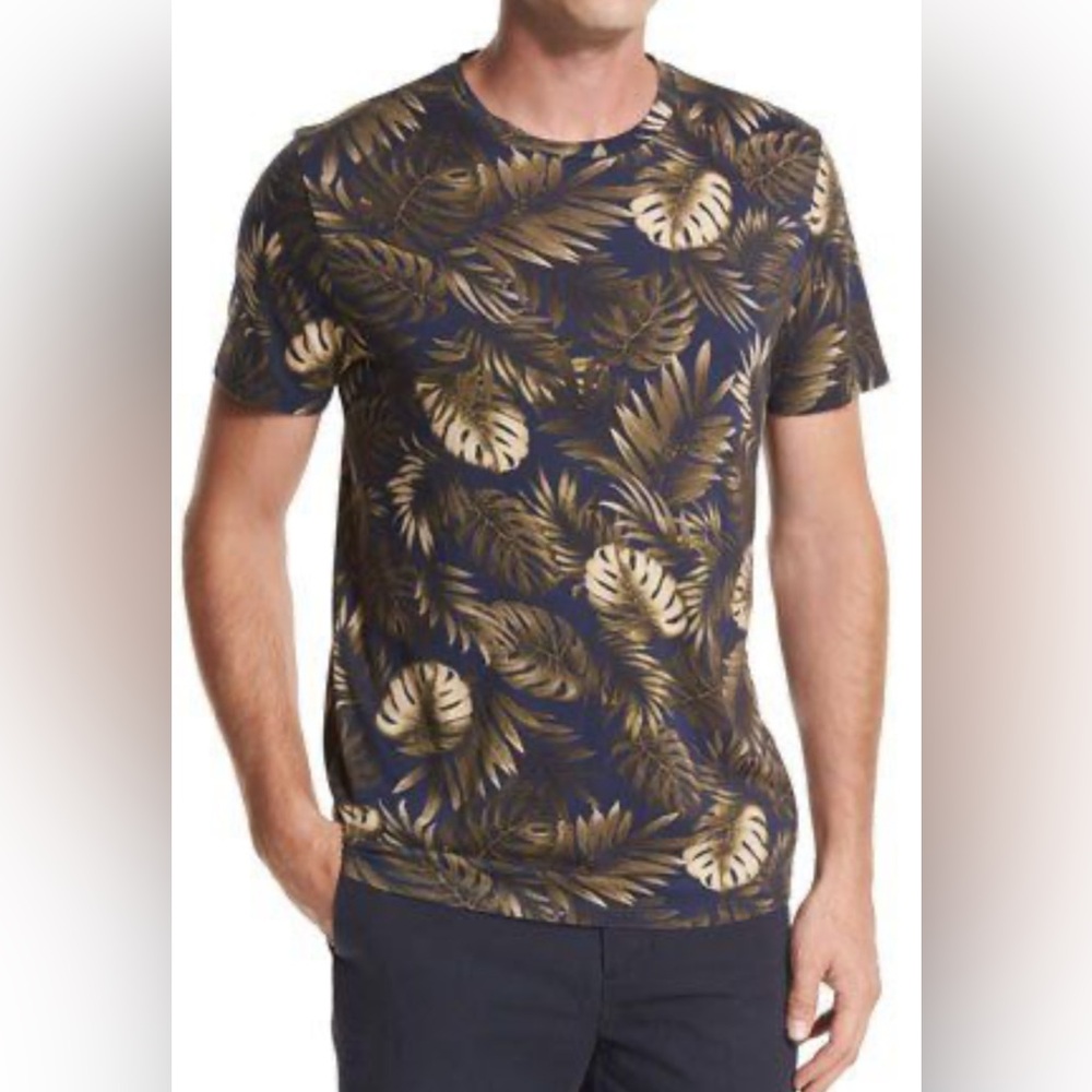 Vince monstera leafed t shirt